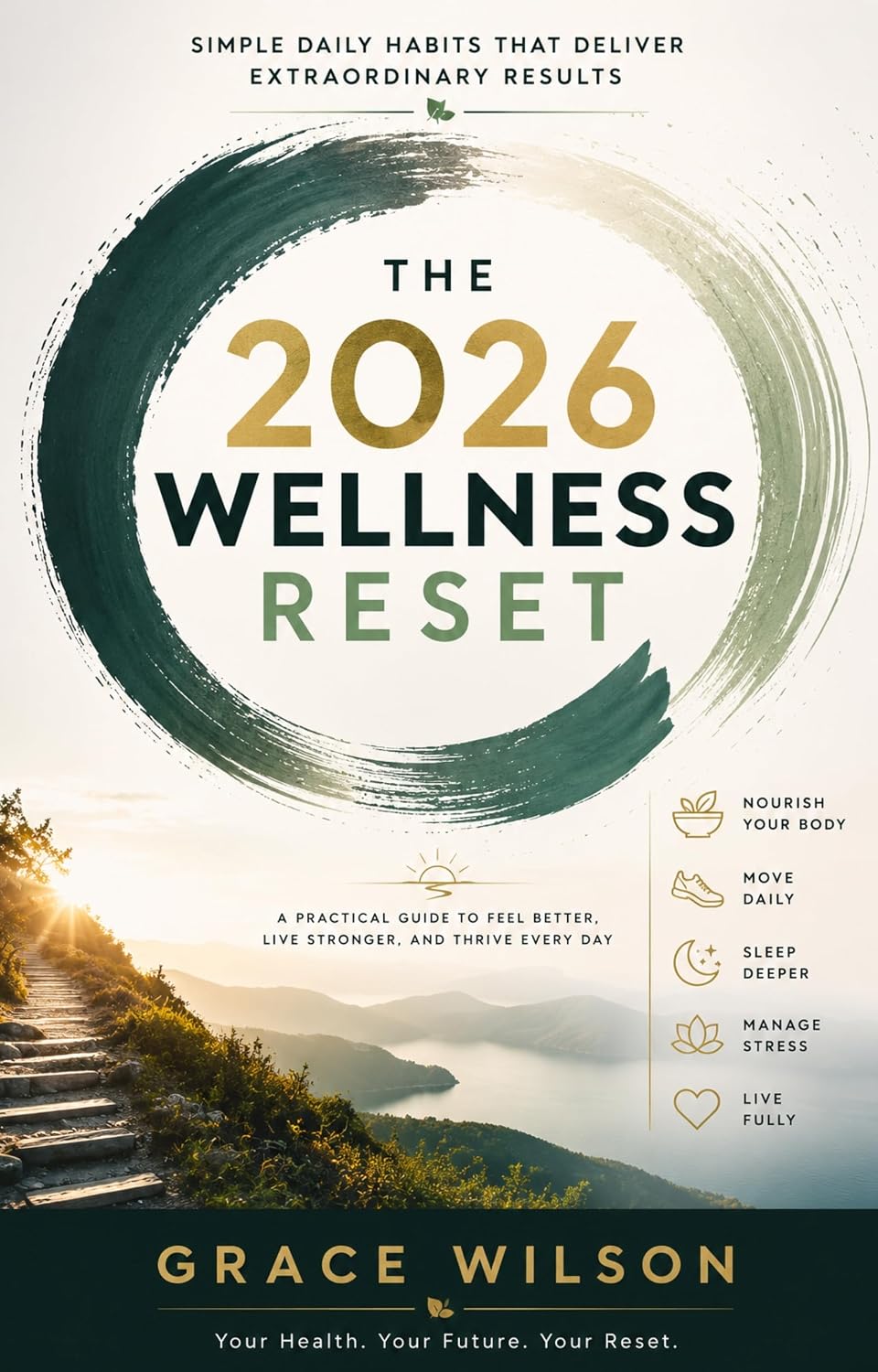 Cover of The 2026 Wellness Reset by Grace Wilson