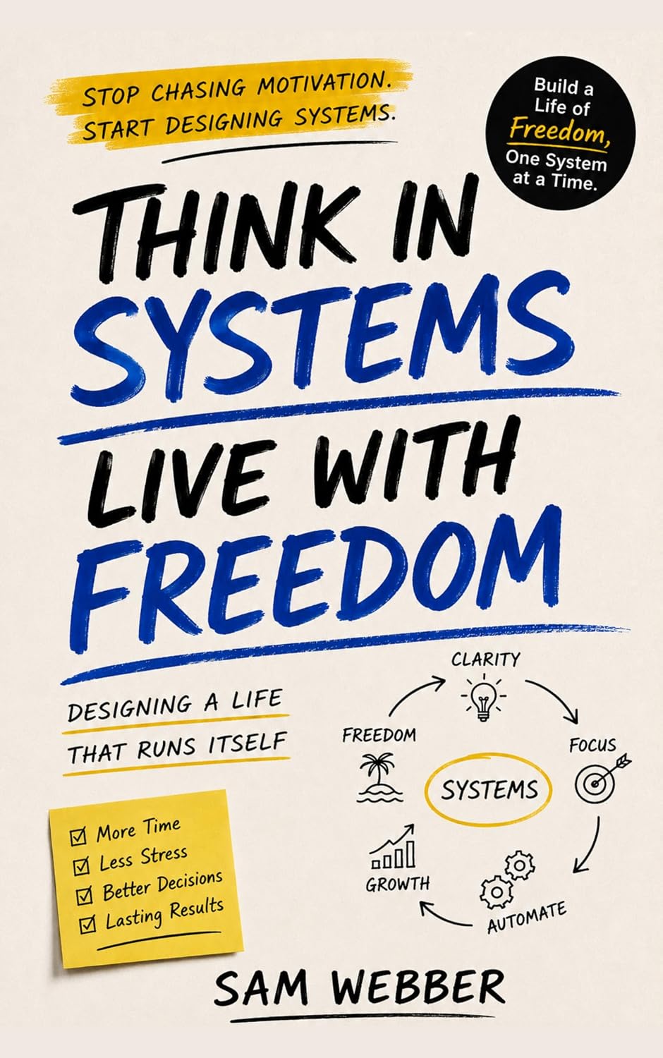 Cover of Think in Systems, Live with Freedom by Sam Webber
