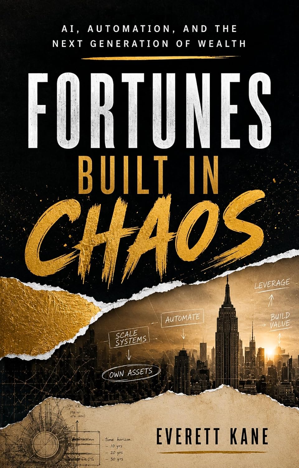 Cover of Fortunes Built in Chaos by Everett Kane