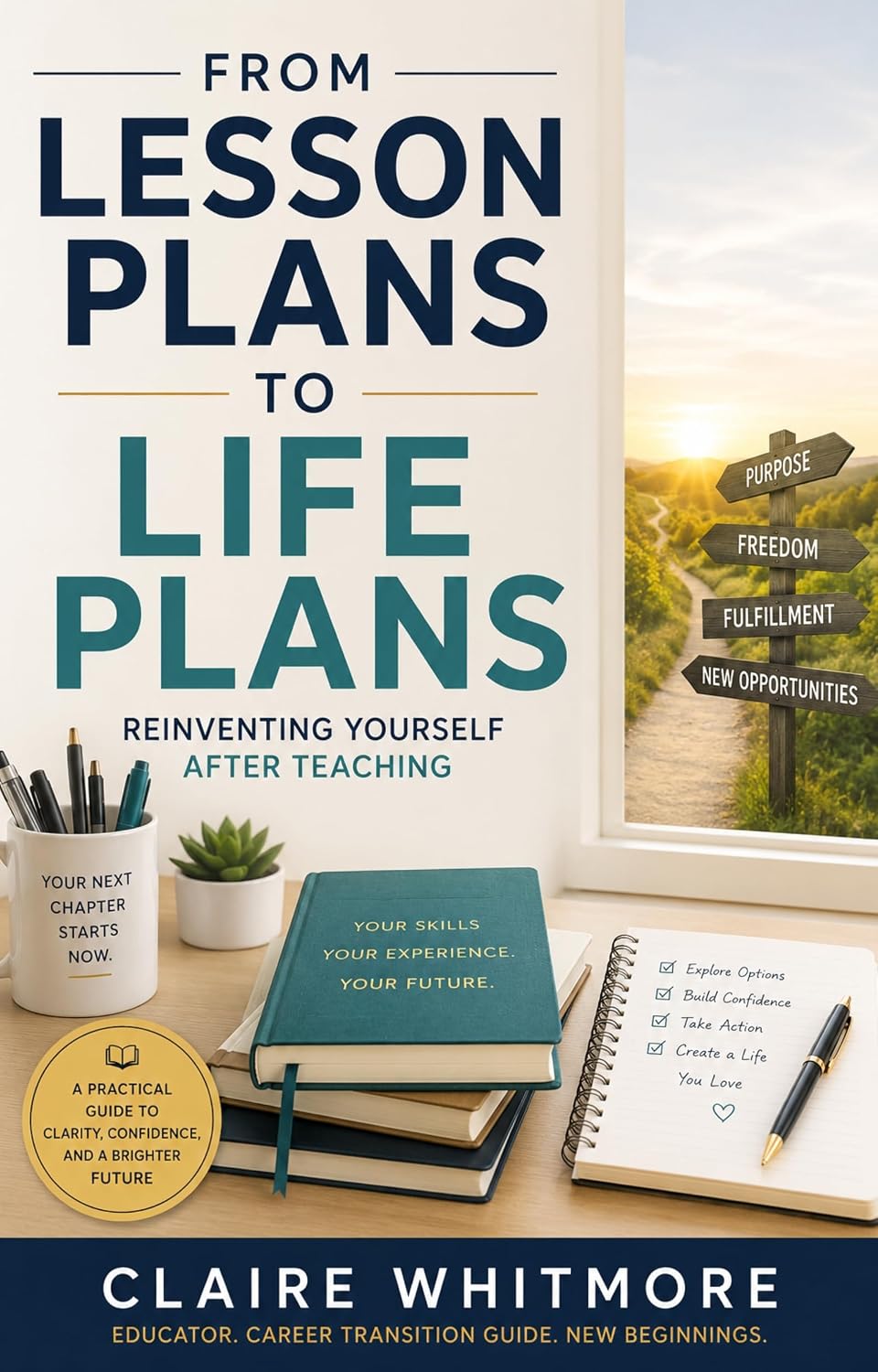 Cover of From Lesson Plans to Life Plans by Claire Whitmore
